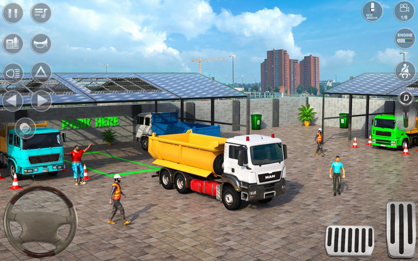欧洲卡车模拟越野驾驶游戏安卓版图4: