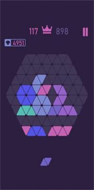彩色三角拼图游戏安卓版（Color Trigon Puzzle）图2:
