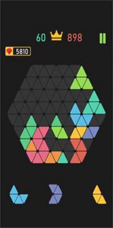 彩色三角拼图游戏安卓版（Color Trigon Puzzle）图3: