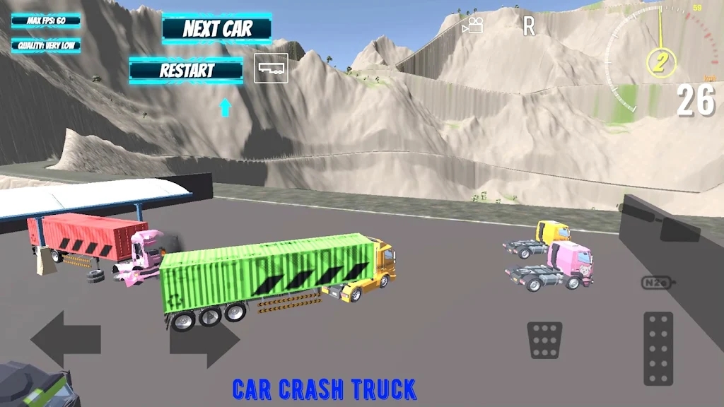汽车碰撞卡车游戏官方版4
