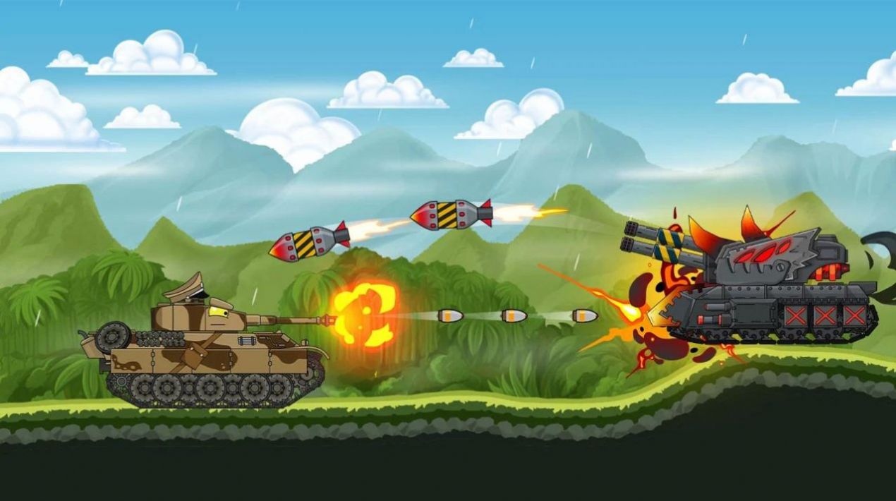 坦克射击极限生存游戏安卓版（Tank Combat）图3: