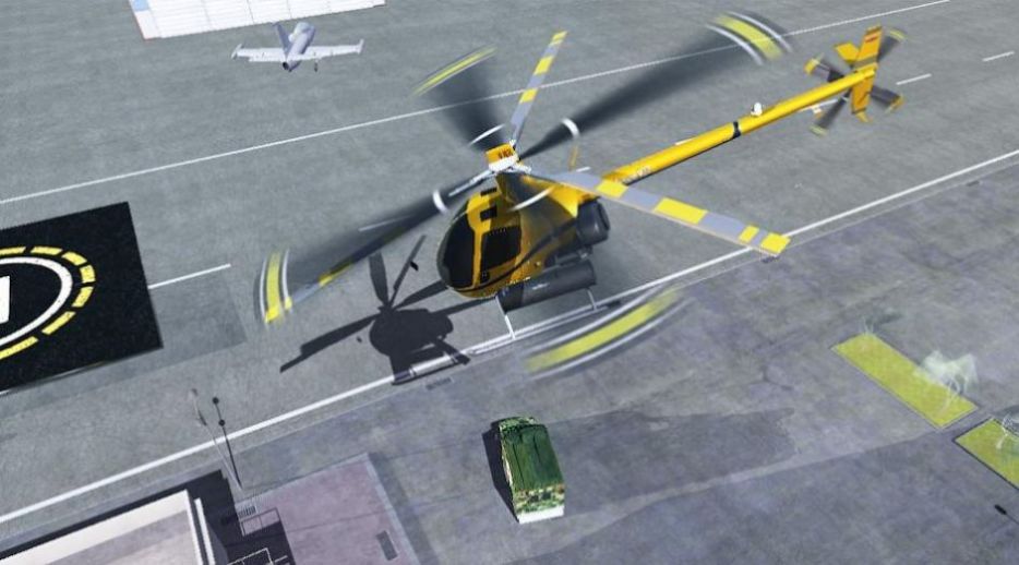 真实直升机驾驶模拟器游戏官方版（Realistic Helicopter Simulator）图片1