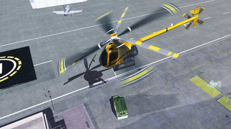 逼真直升机模拟游戏安卓版（Realistic Helicopter Simulator）图2: