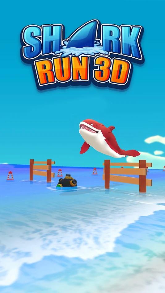 鲨鱼奔跑游戏中文版（Shark Run 3D）图片1
