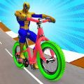 超级英雄自行车赛游戏中文版（Superhero Bicycle Racing） v1.2