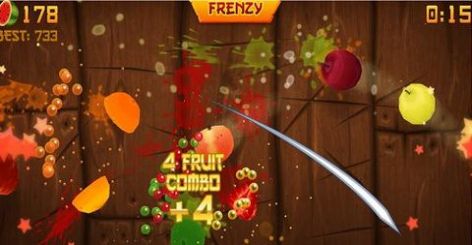儿童水果忍者游戏安卓版（Fruit Ninja）图2: