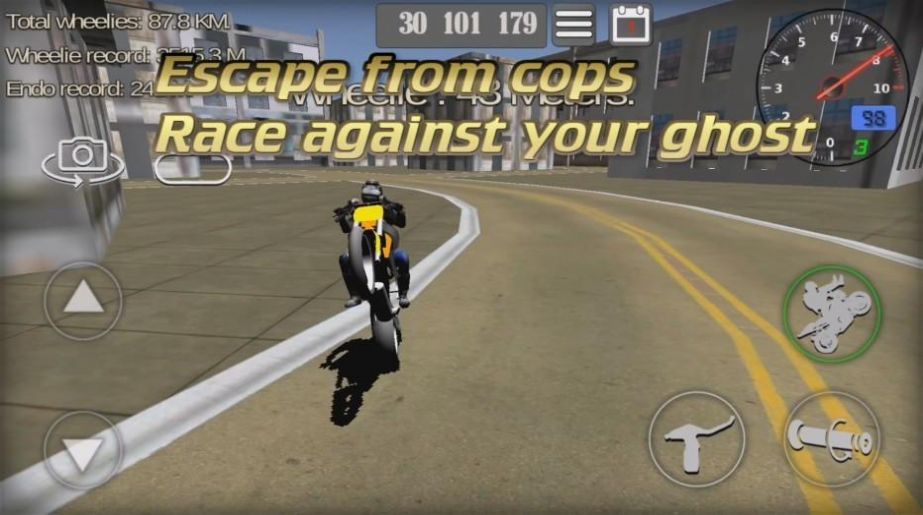 公路摩托车漂移游戏最新版（Wheelie King 3D ）图1: