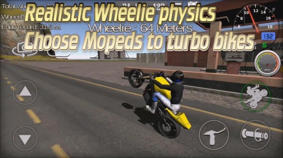 公路摩托车漂移游戏最新版（Wheelie King 3D ）图3: