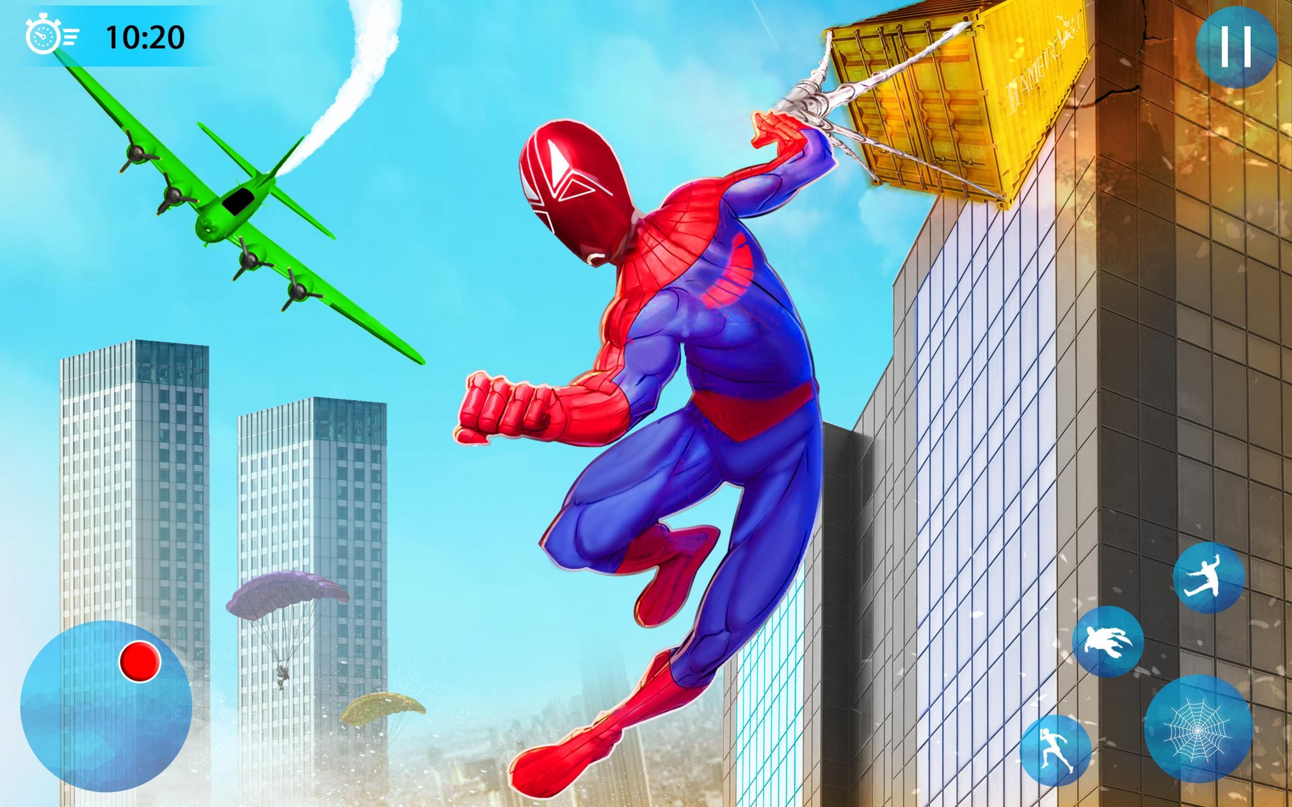 蜘蛛绳英雄机器人游戏最新版图3: