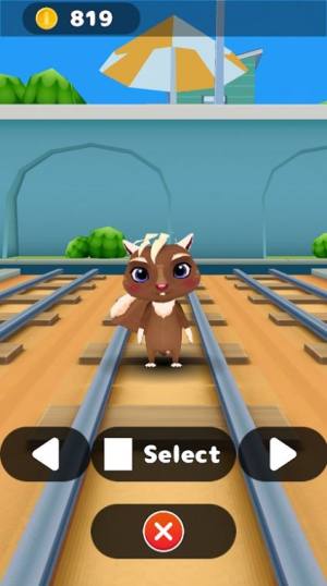 松鼠地铁跑酷游戏安卓版（Squirrel Dash）图片1