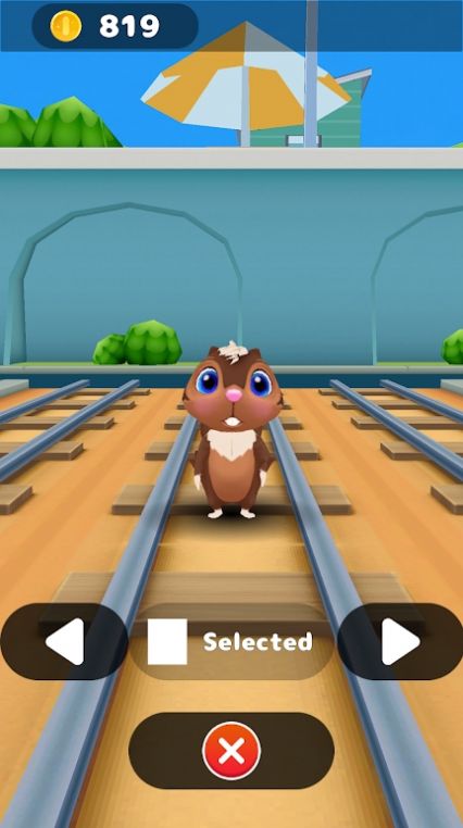 松鼠地铁跑酷游戏安卓版（Squirrel Dash）截图4:
