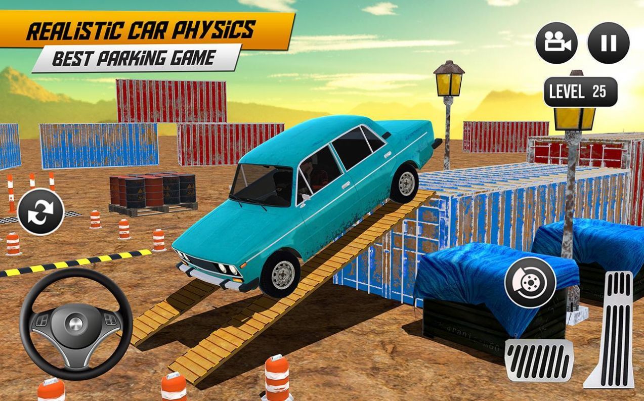 桑塔纳停车场游戏安卓版（Prado Car Parking 3D Games）图片1