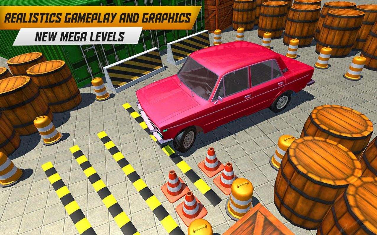 桑塔纳停车场游戏安卓版（Prado Car Parking 3D Games）图2: