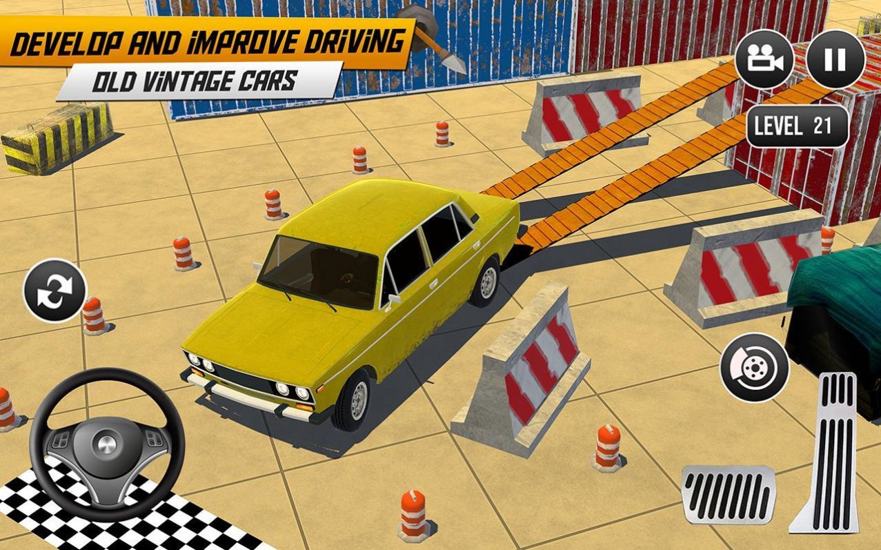 桑塔纳停车场游戏安卓版（Prado Car Parking 3D Games）图3: