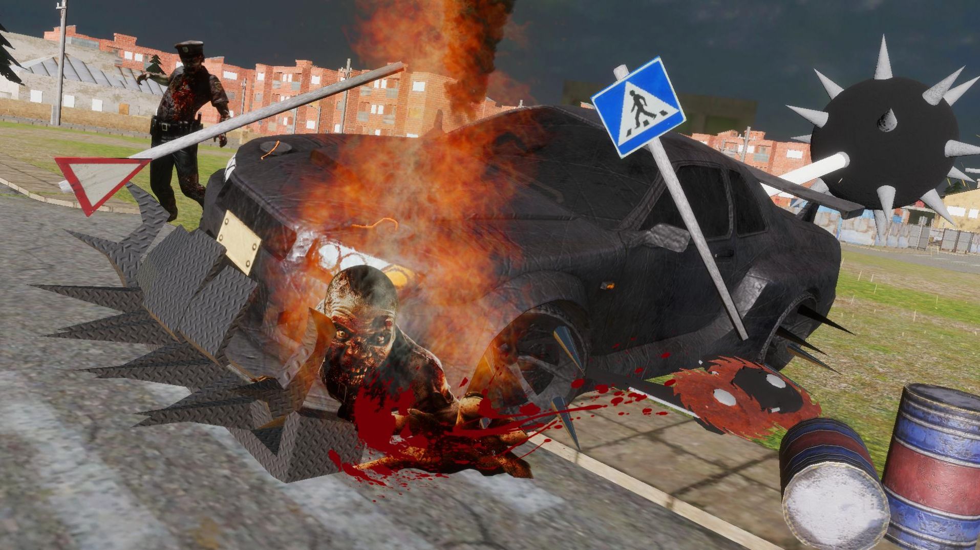 僵尸杀戮粉碎车游戏安卓版图片1