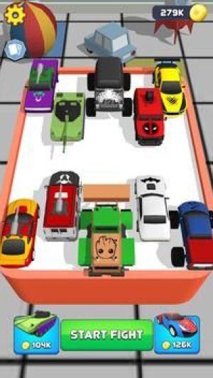 超级英雄汽车合并大师游戏安卓版下载（Superhero Car Merge Master）图片1