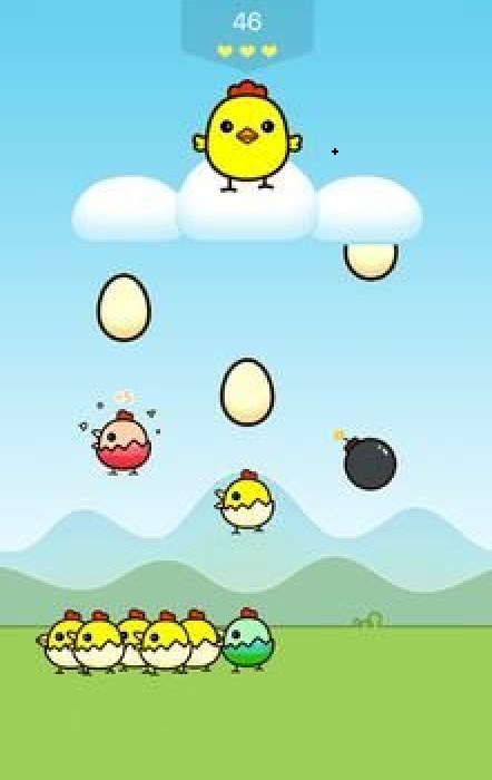 小鸡救蛋游戏安卓手机版（SaveEggs）图1: