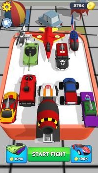 超级英雄汽车合并大师游戏安卓版下载（Superhero Car Merge Master）图2: