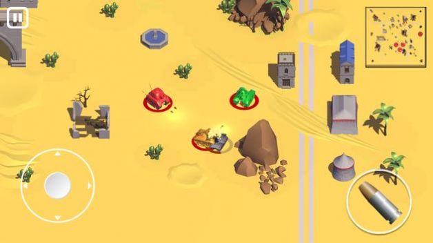 坦克英雄沙漠之狐行动游戏最新版图3: