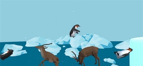 企鹅蹦跳游戏安卓手机版（PenguinHopping）图片1