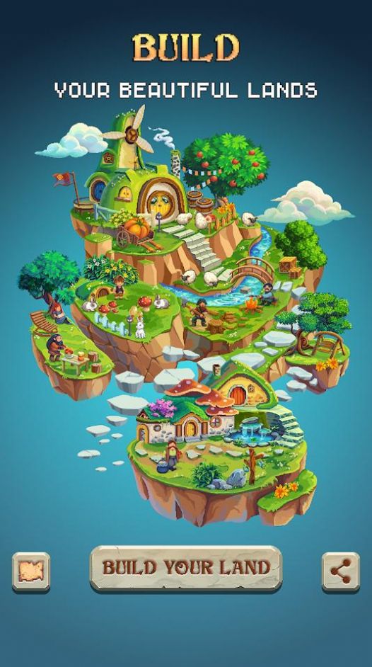 像素岛彩色沙盒游戏安卓版（Pixel Isle）图片1