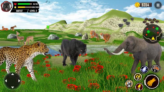 真实黑豹模拟器游戏最新手机版（Wild Panther Simulator Games）图2: