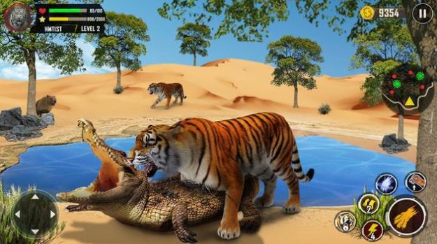 荒野老虎家庭模拟器游戏下载安装（Wild Tiger Family Simulator ）图2:
