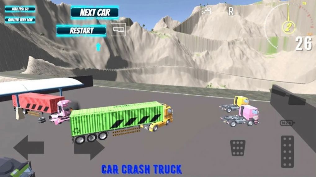 Car Crash Truck中文版手机版图片1