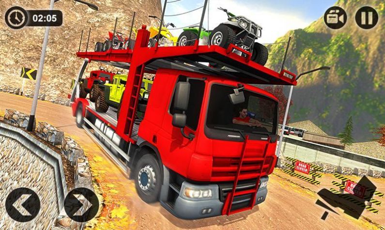 板车运输模拟器游戏安卓版（Vehicle Transporter Trailer Truck）图片1
