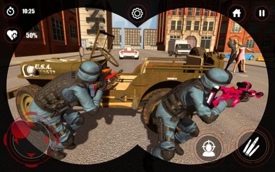 动作狙击手3D游戏手机版（Sniper Shooting Action Game 3D）图3:
