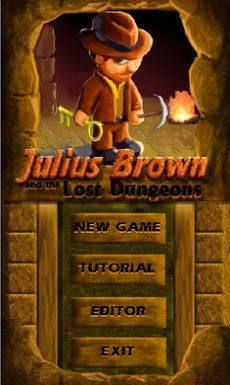 朱利叶斯布朗与失落的地牢游戏图1
