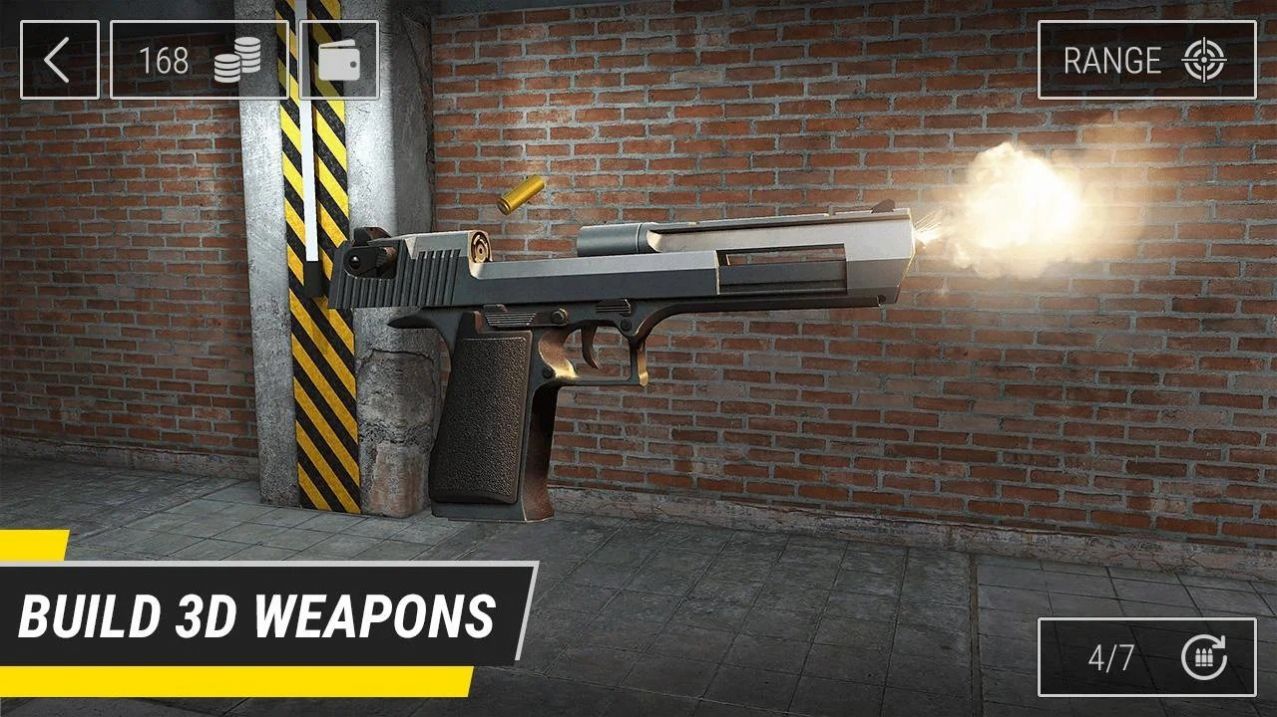 枪的3D模拟游戏官方版（Gun Builder 3D Simulator）图1: