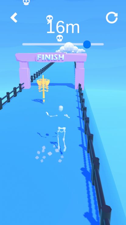 骨头跑步者游戏安卓版下载（Bone Runner）图1: