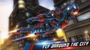 飞行英雄机器人城市救援游戏图2