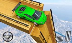 超级坡道超跑竞赛游戏最新版（Mega Ramp Car Stunt Race Game）图片1
