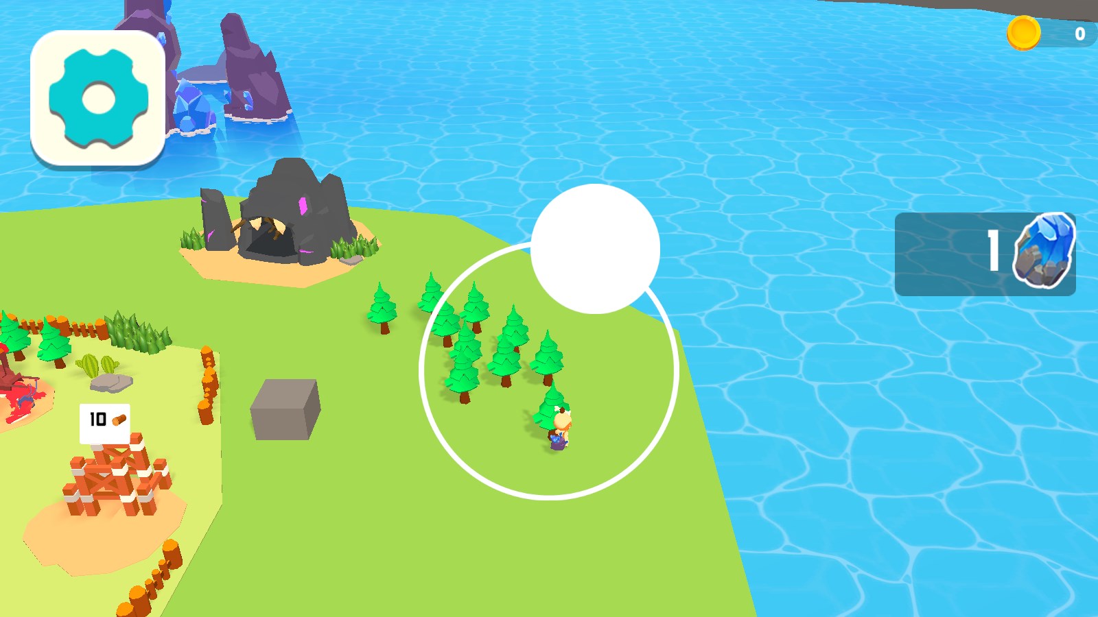 工艺木材恐龙岛游戏安卓版（Craft Lumber: Dino Island）图3: