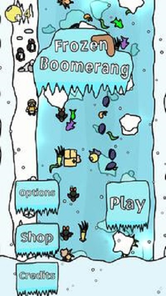 冻结回旋镖游戏安卓版（Frozen Boomerang）图3: