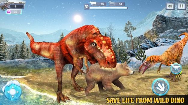 恐龙动物战斗模拟器游戏最新版图2: