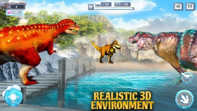 恐龙动物战斗模拟器游戏最新版图3:
