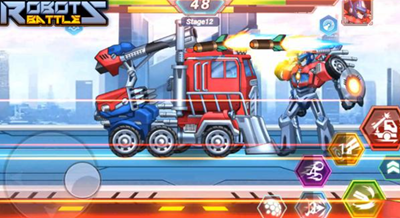 战争机器人之战机械竞技场游戏安卓最新版（Robots Battle）图1: