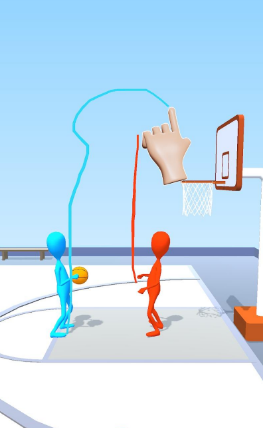 画投篮游戏安卓版(Draw Basket)图片1