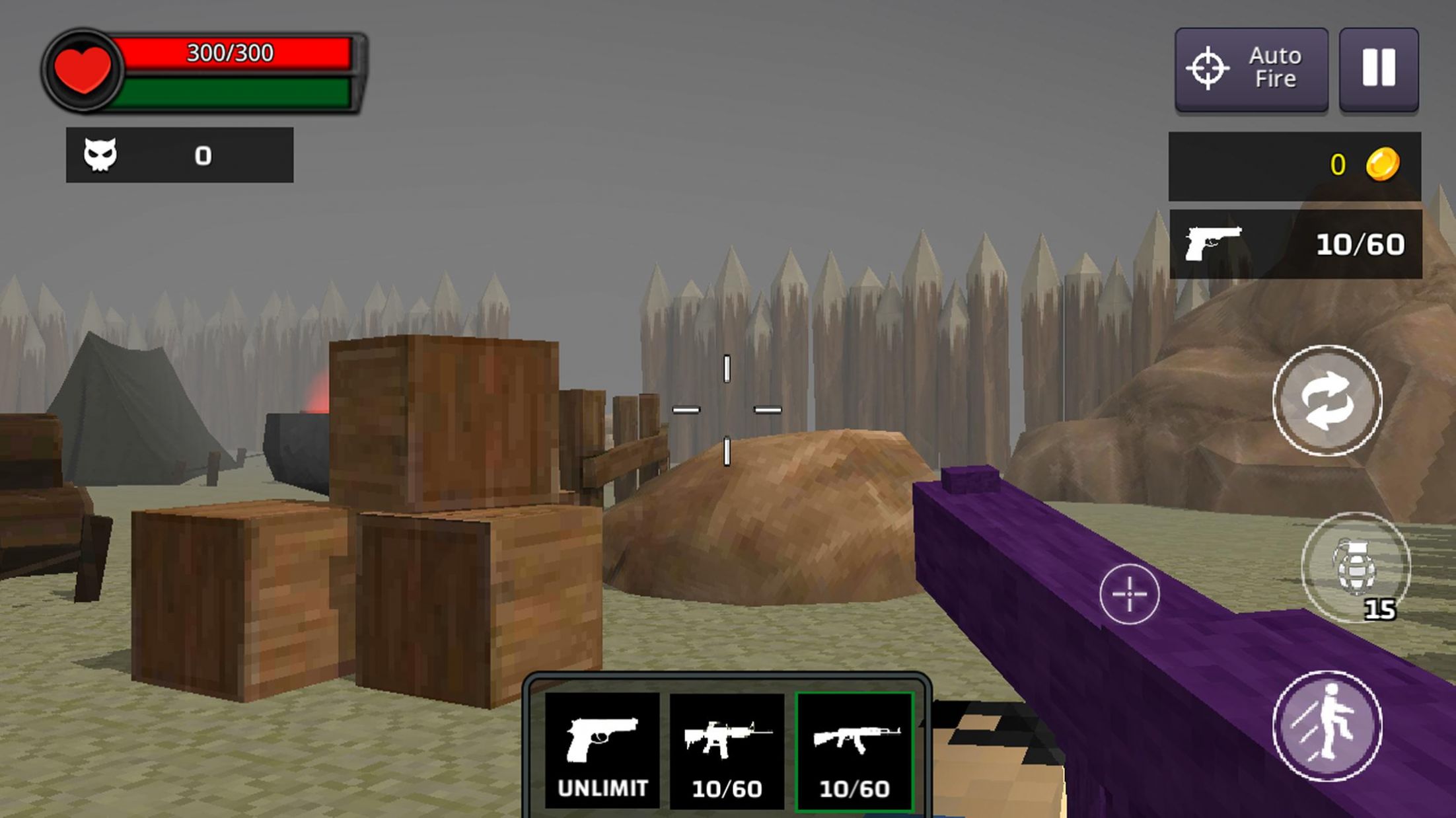 像素枪手僵尸射击游戏下载最新版图2: