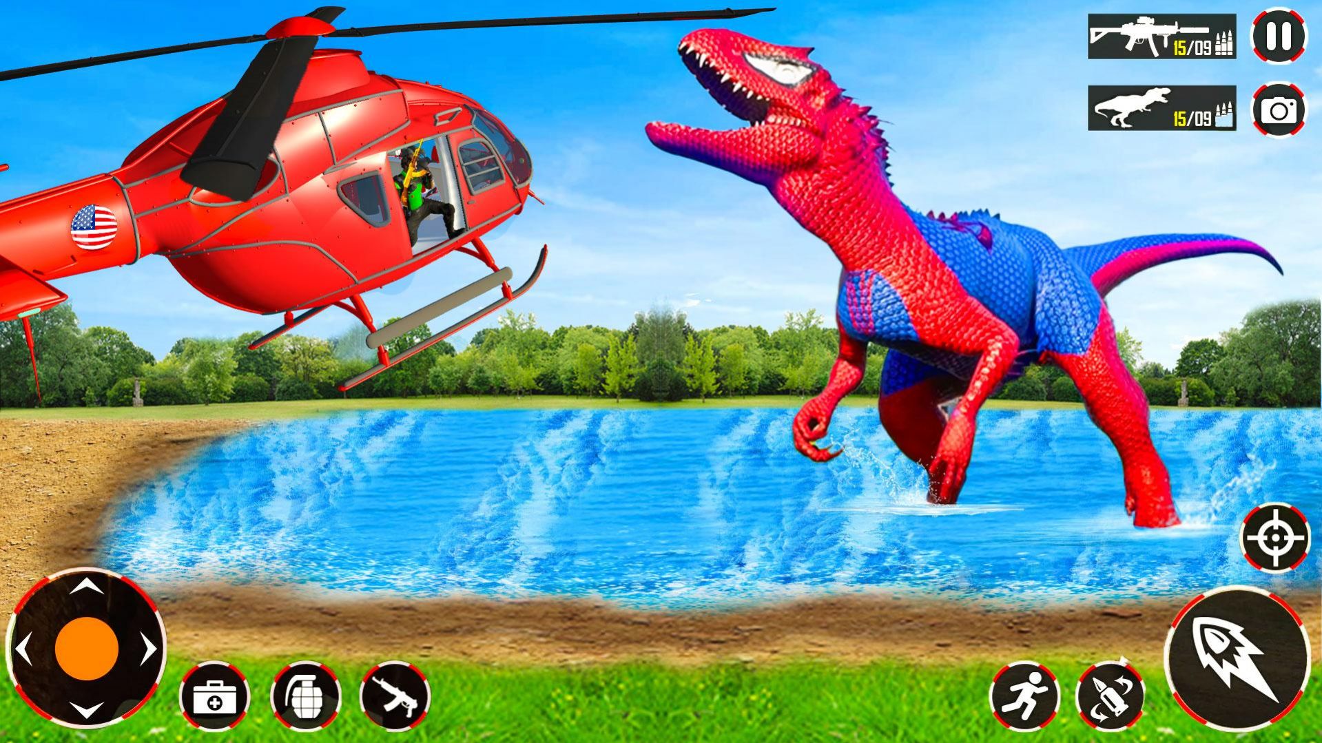 恐龙生存狩猎模拟器游戏安卓版（Dino Hunting Games Wild Animal Hunter 3D）1