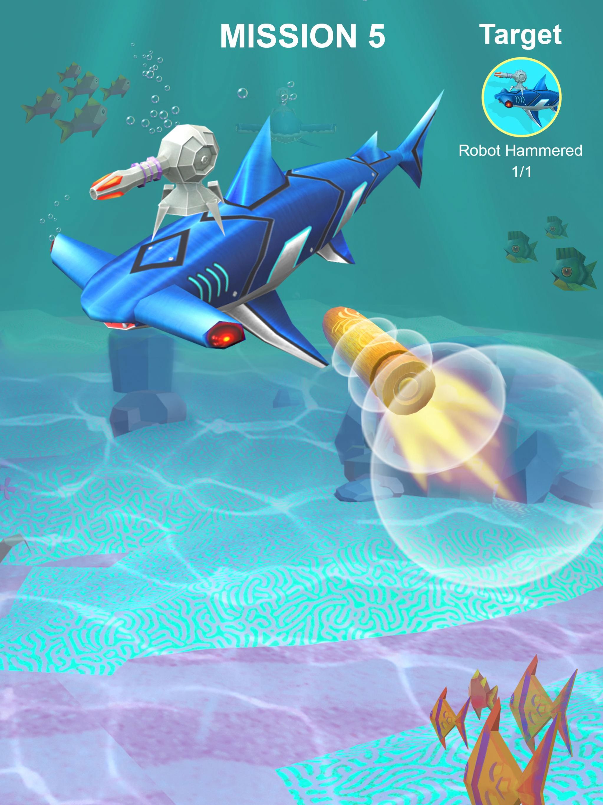 机械鲨鱼狙击手游戏最新版（Jurassic Sniper 3D）图片1