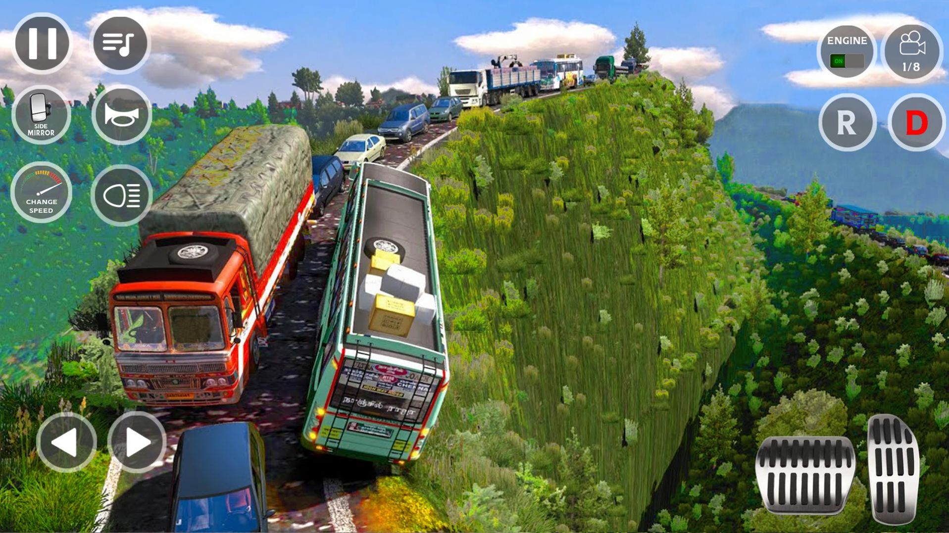欧洲货物卡车驾驶模拟器游戏安卓版（Indian Truck Simulator Game）图2: