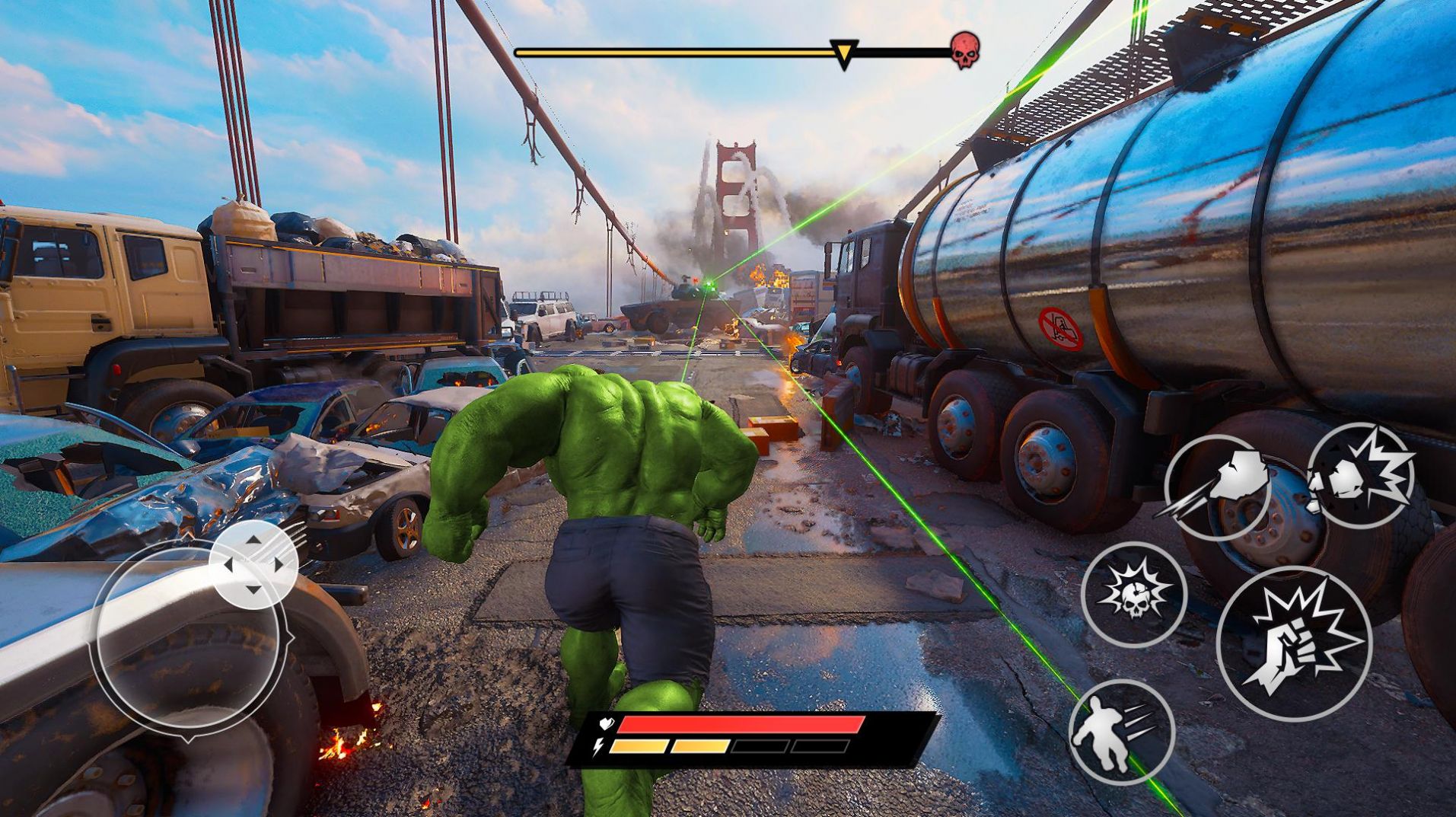 肌肉英雄破坏城市游戏安卓版（Muscle Hero）图3: