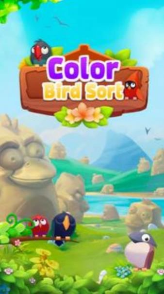 彩色鸟排序游戏手机版（Color Bird Sort）图2: