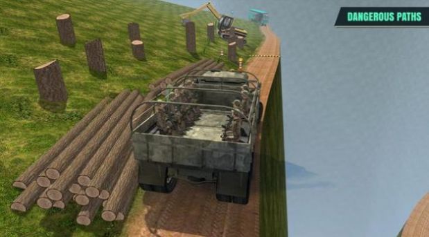 陆军越野卡车驾驶模拟游戏官方手机版图1: