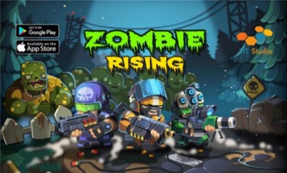 僵尸末日边境防御游戏安卓版(Zombie Rising)截图1: