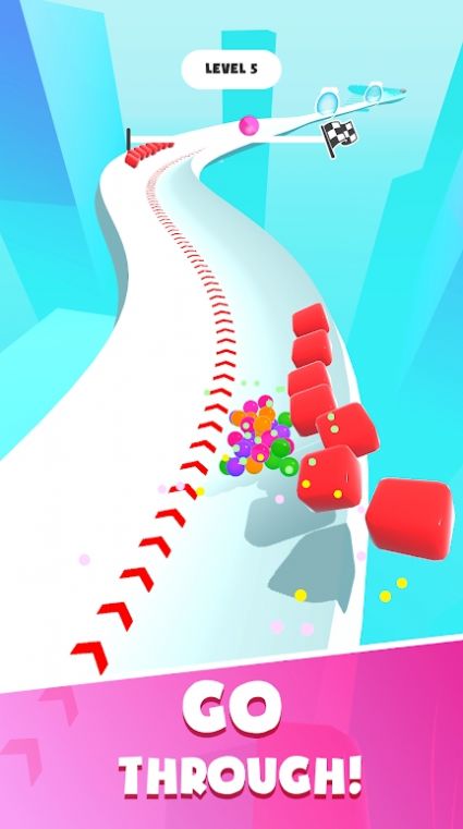 球球滑道赛游戏中文版（Racing Balls）图2: